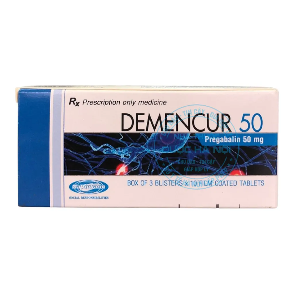 Thuốc Demencur 50mg