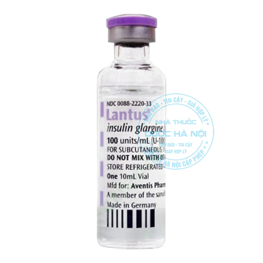 Thuốc tiêm Lantus 100units/ml