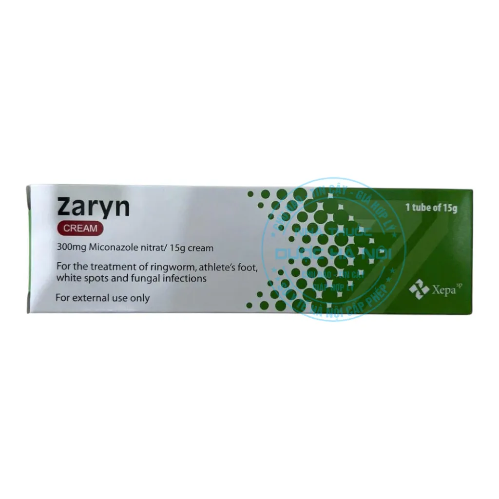 Thuốc Zaryn Cream 15g