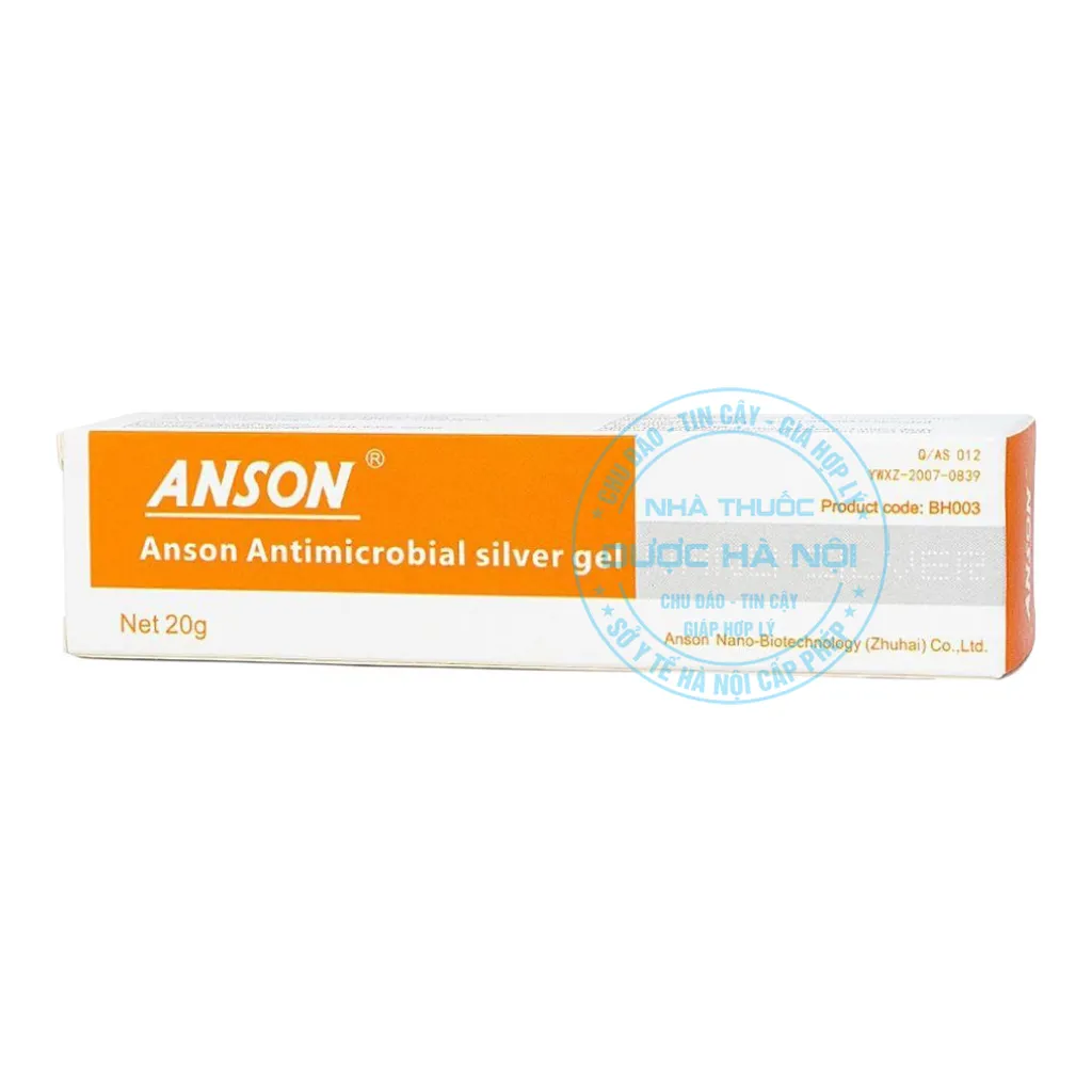 Kem Anson Antimicrobial Silver Gel