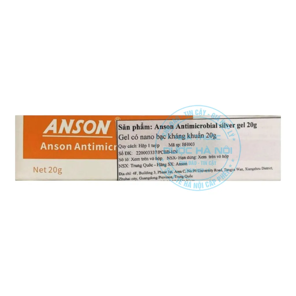Kem Anson Antimicrobial Silver Gel