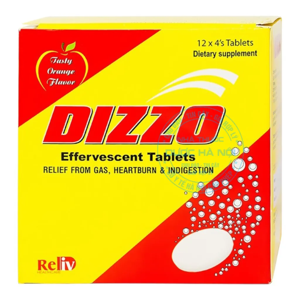 Viên sủi Dizzo Reliv