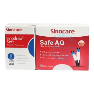 Que thử đường huyết Safe AQ kiểm soát và phòng ngừa biến chứng của bệnh tiểu đường