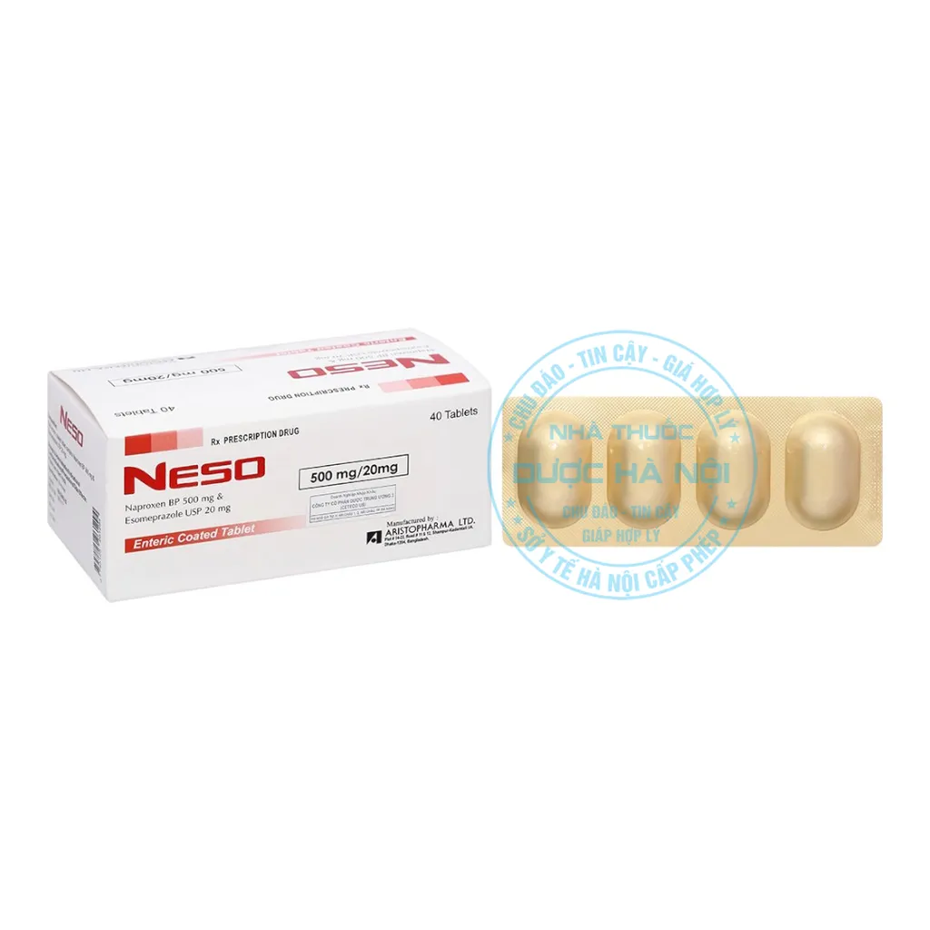 Thuốc Neso 500mg/20mg