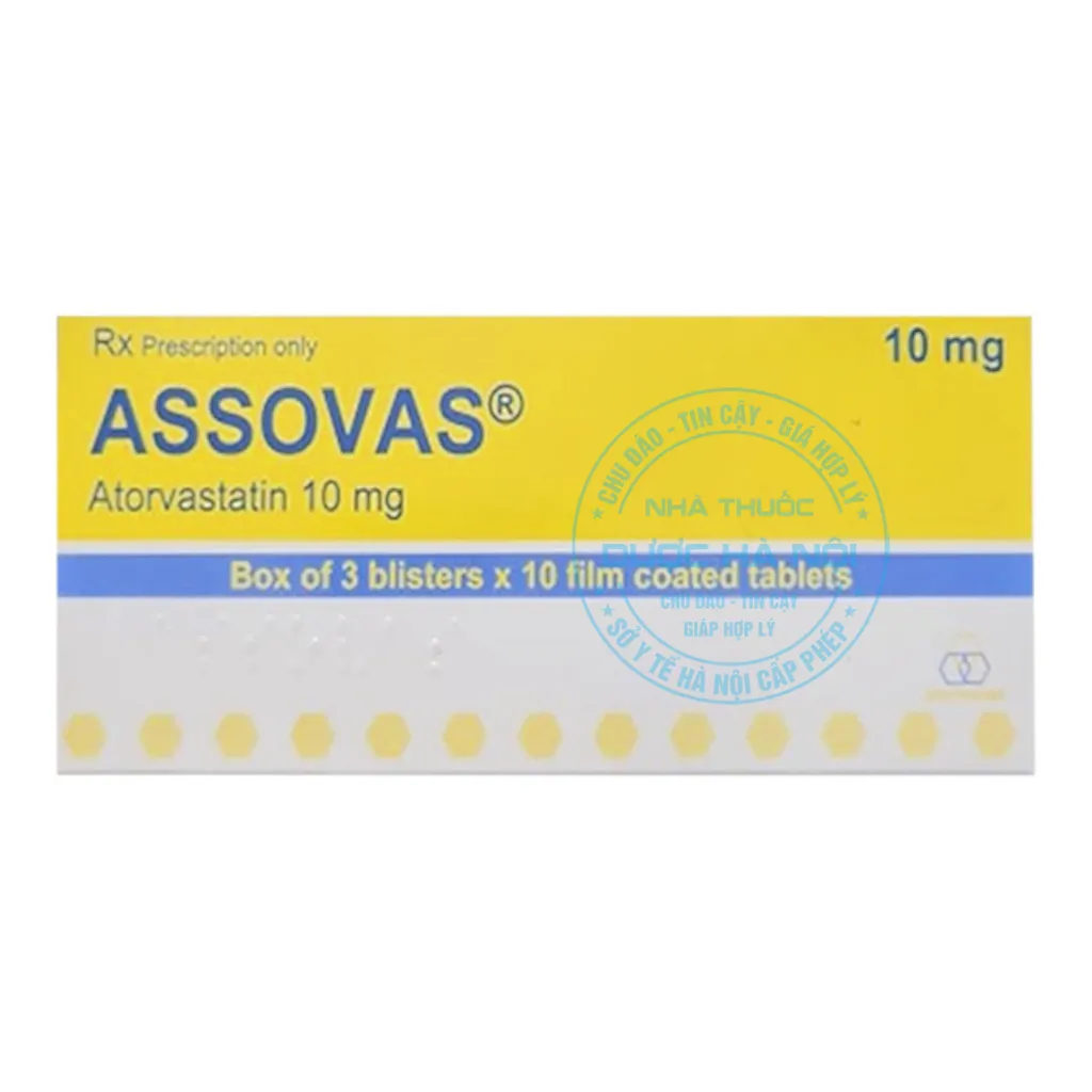 Thuốc Assovas 10mg