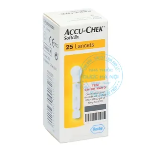 Kim lấy máu Accu-Chek Softclix hỗ trợ đo đường huyết tối ưu nhất hiện nay ( lọ )