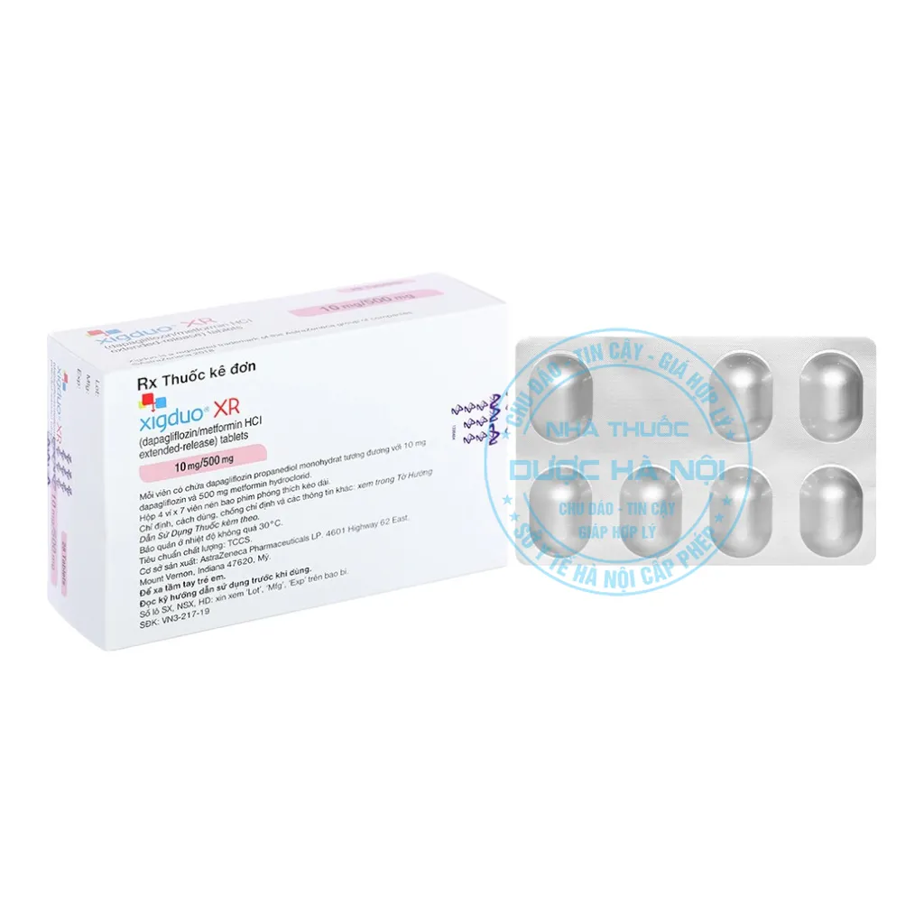 Thuốc Xigduo XR 10mg/500mg