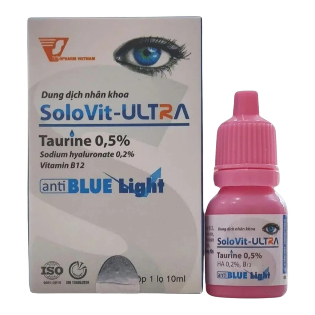 Dung dịch nhỏ mắt SoloVit-Ultra 0.5%