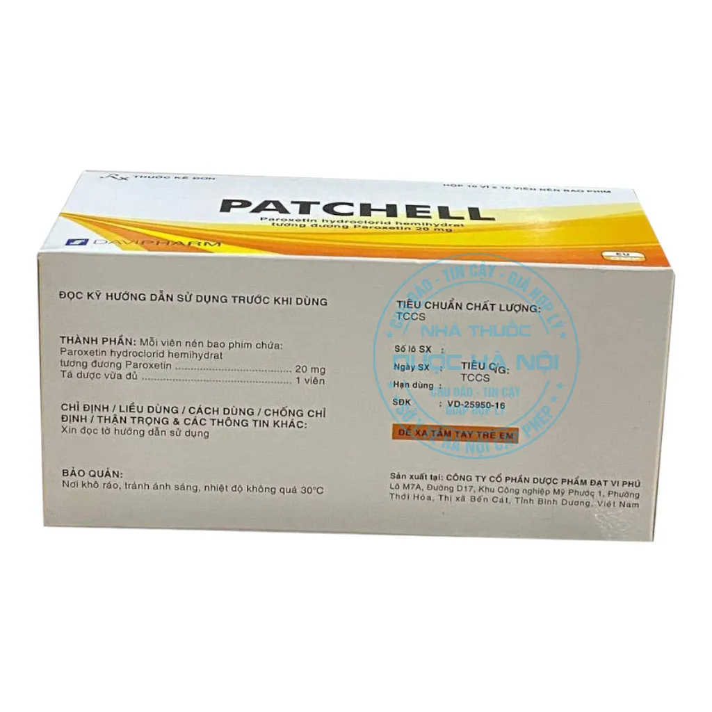 Thuốc Patchell 20mg