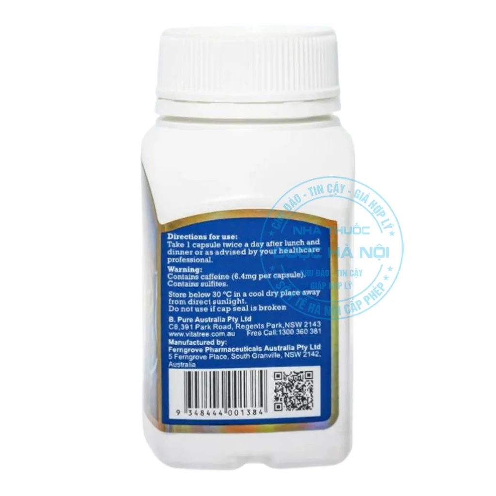 Viên uống Vitatree Organ Fat Detox