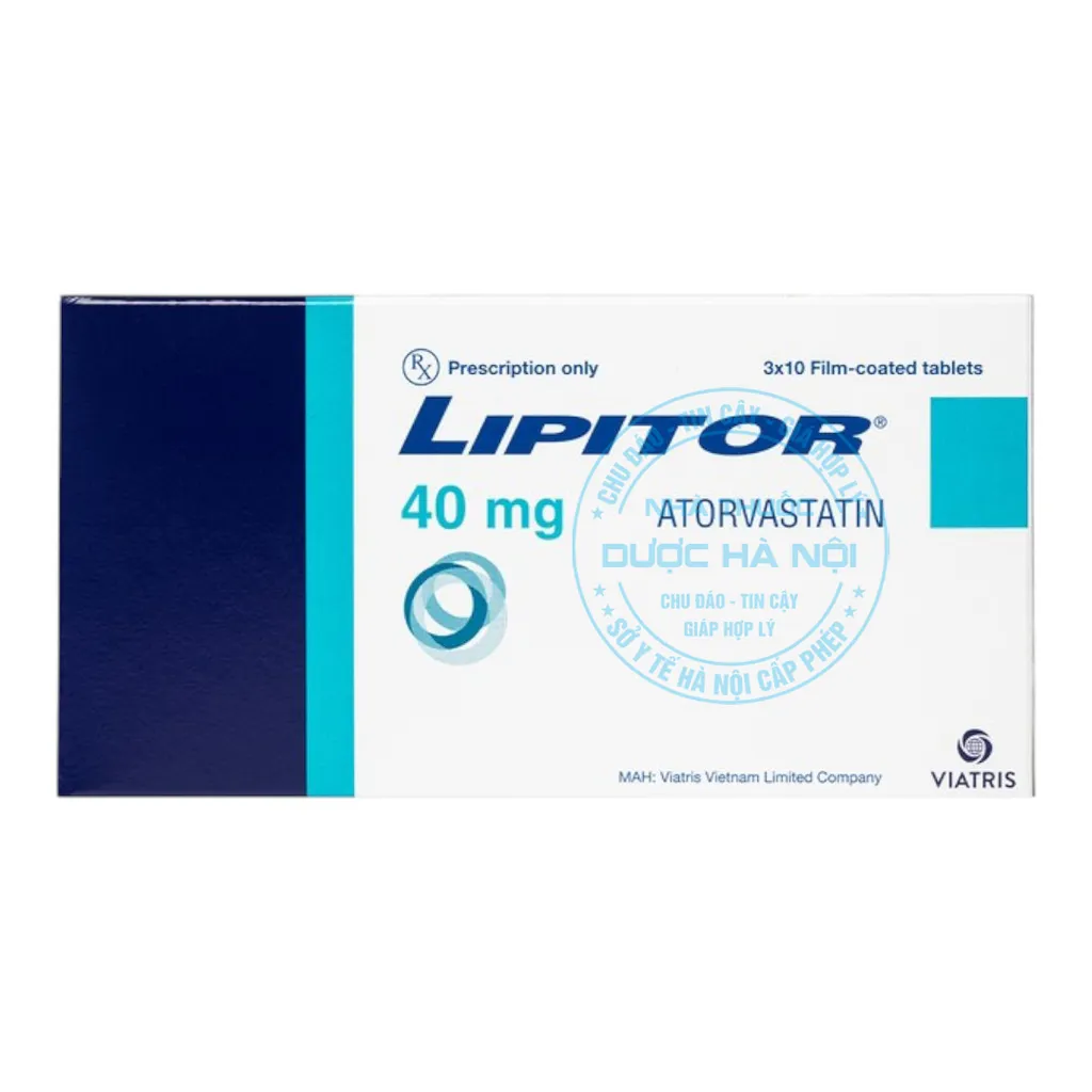 Thuốc Lipitor 40mg
