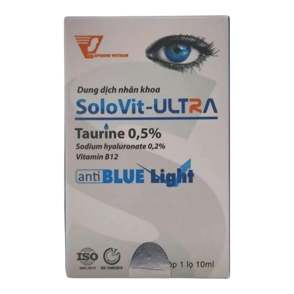 Dung dịch nhỏ mắt SoloVit-Ultra 0.5%