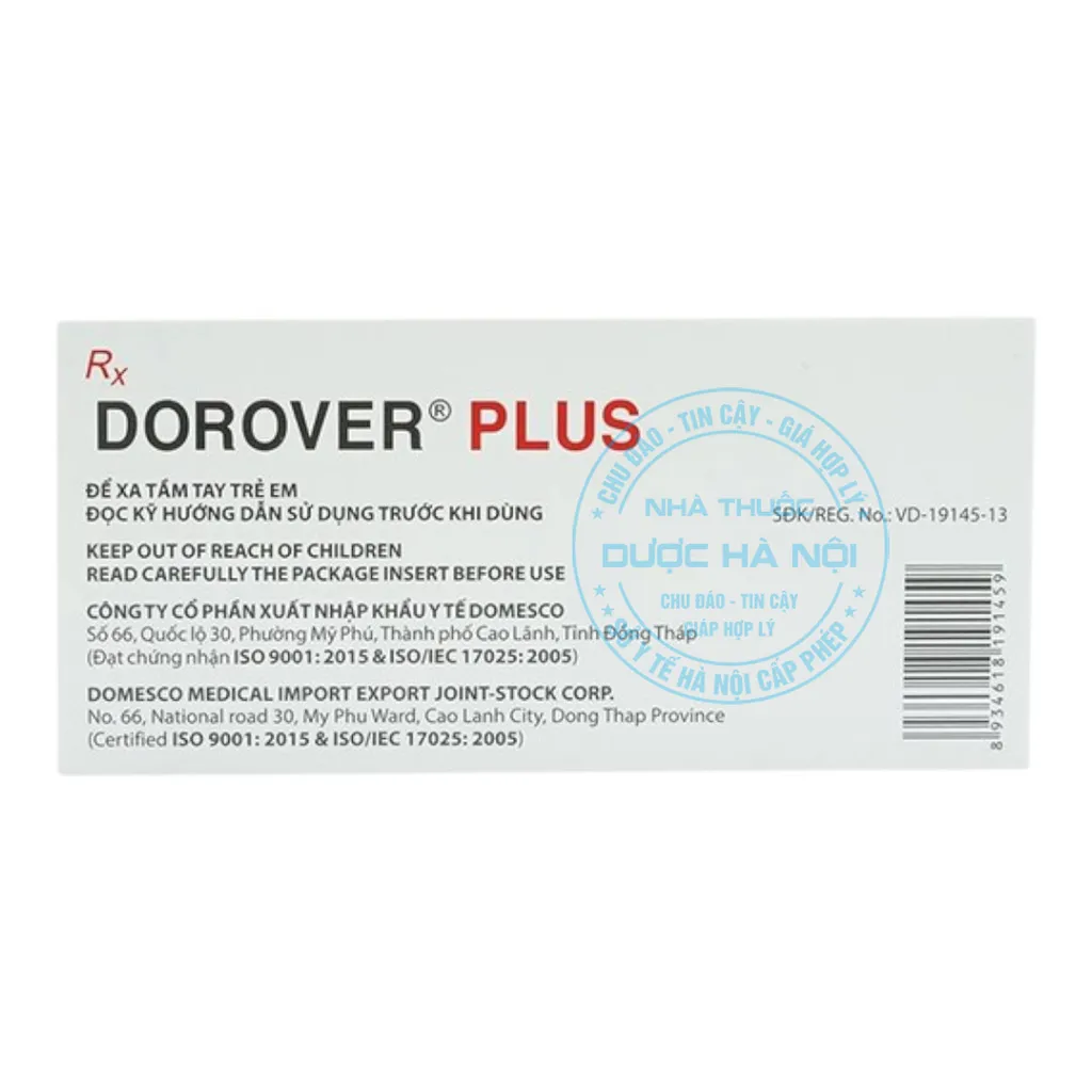 Thuốc Dorover Plus