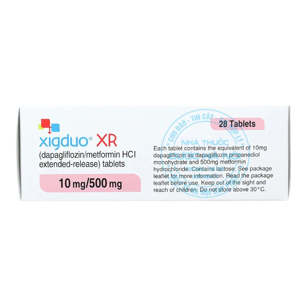 Thuốc Xigduo XR 10mg/500mg