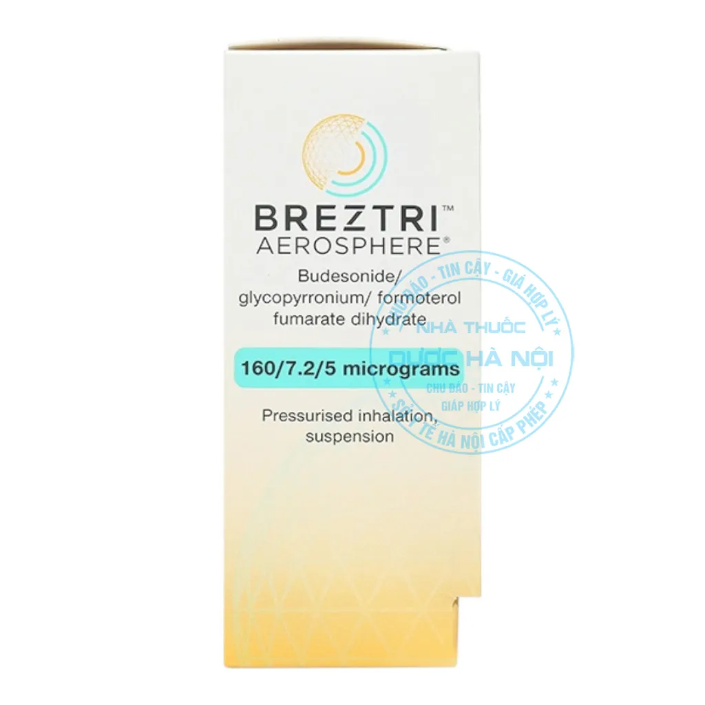Thuốc hít Breztri 160/7.2/5mcg