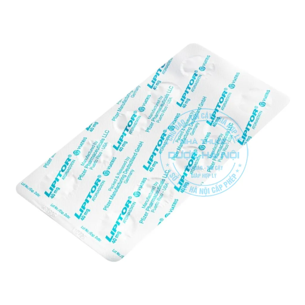 Thuốc Lipitor 40mg