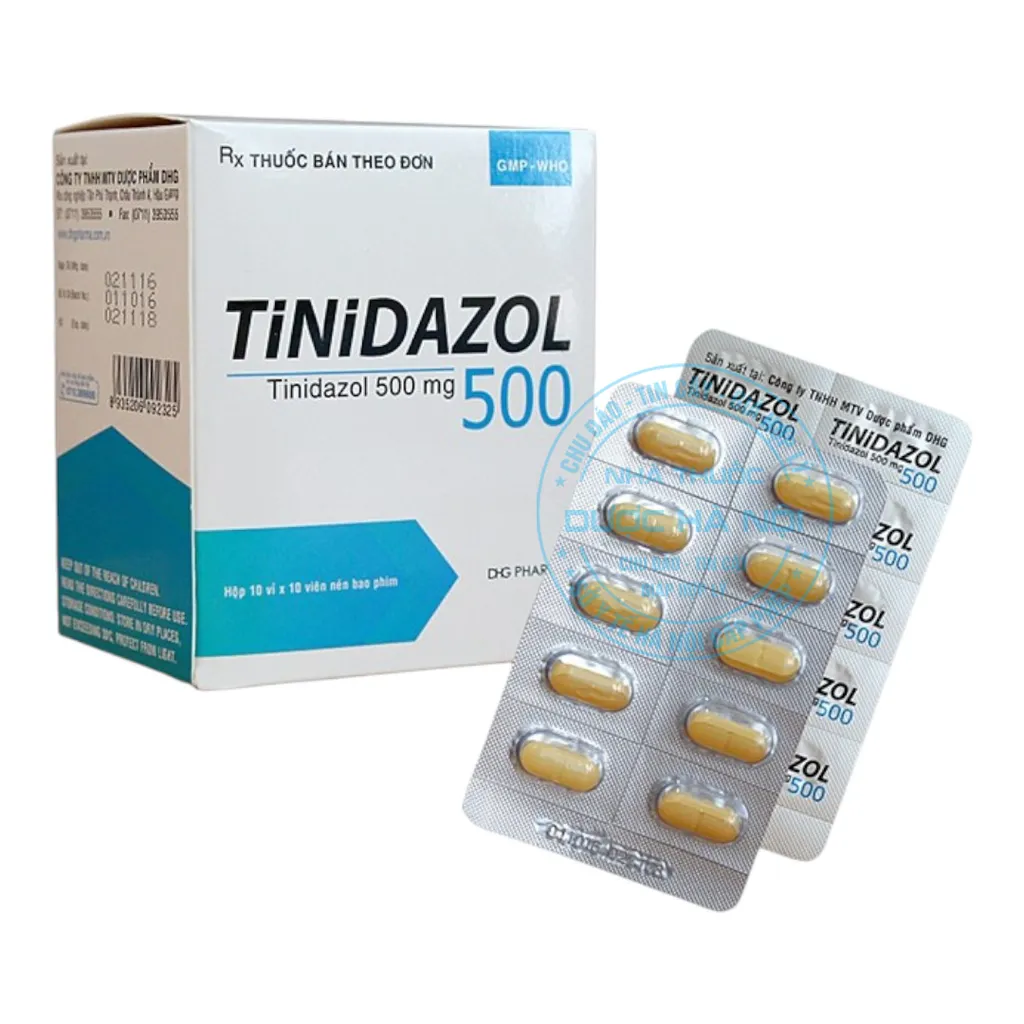 Thuốc Tinidazol 500mg