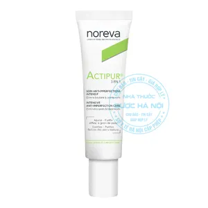 Kem trị mụn Noreva Actipur 3in1 hỗ trợ điều trị các mụn, dầu thừa và vết thâm ( tupe 30ml )