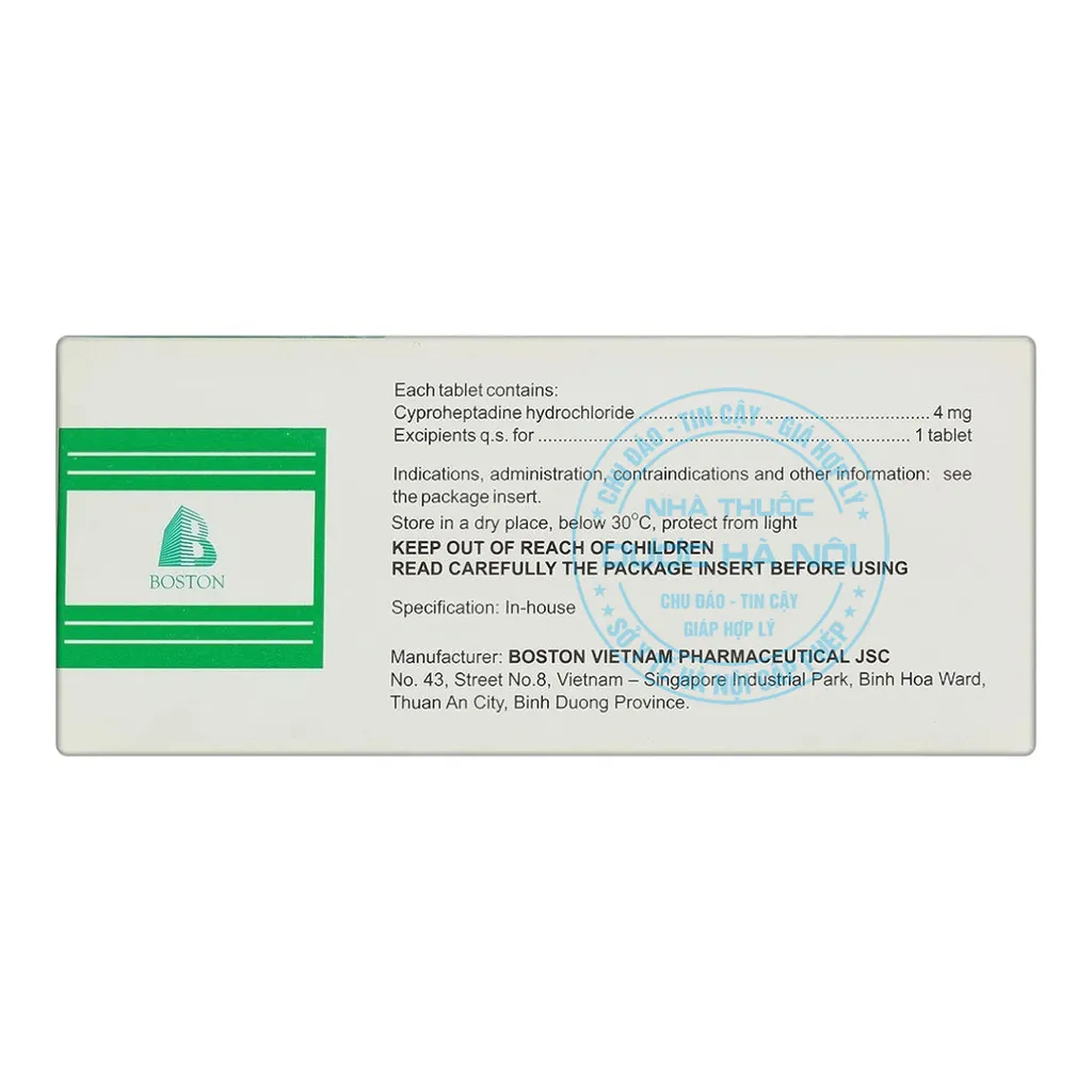 Thuốc Periboston 4mg