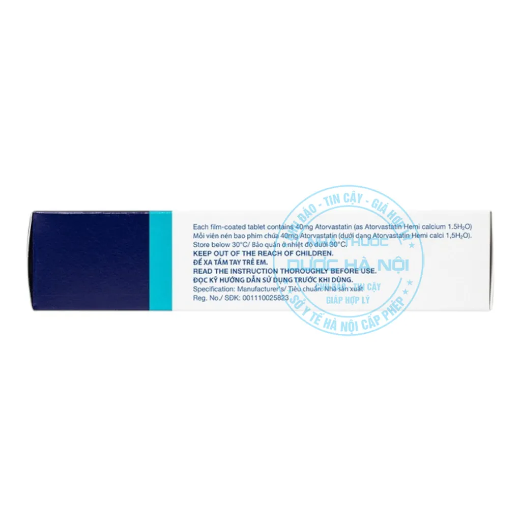 Thuốc Lipitor 40mg