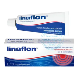 Mỡ thoa trực tràng Linaflon điều trị các triệu chứng của bệnh trĩ (Tupe 25g)