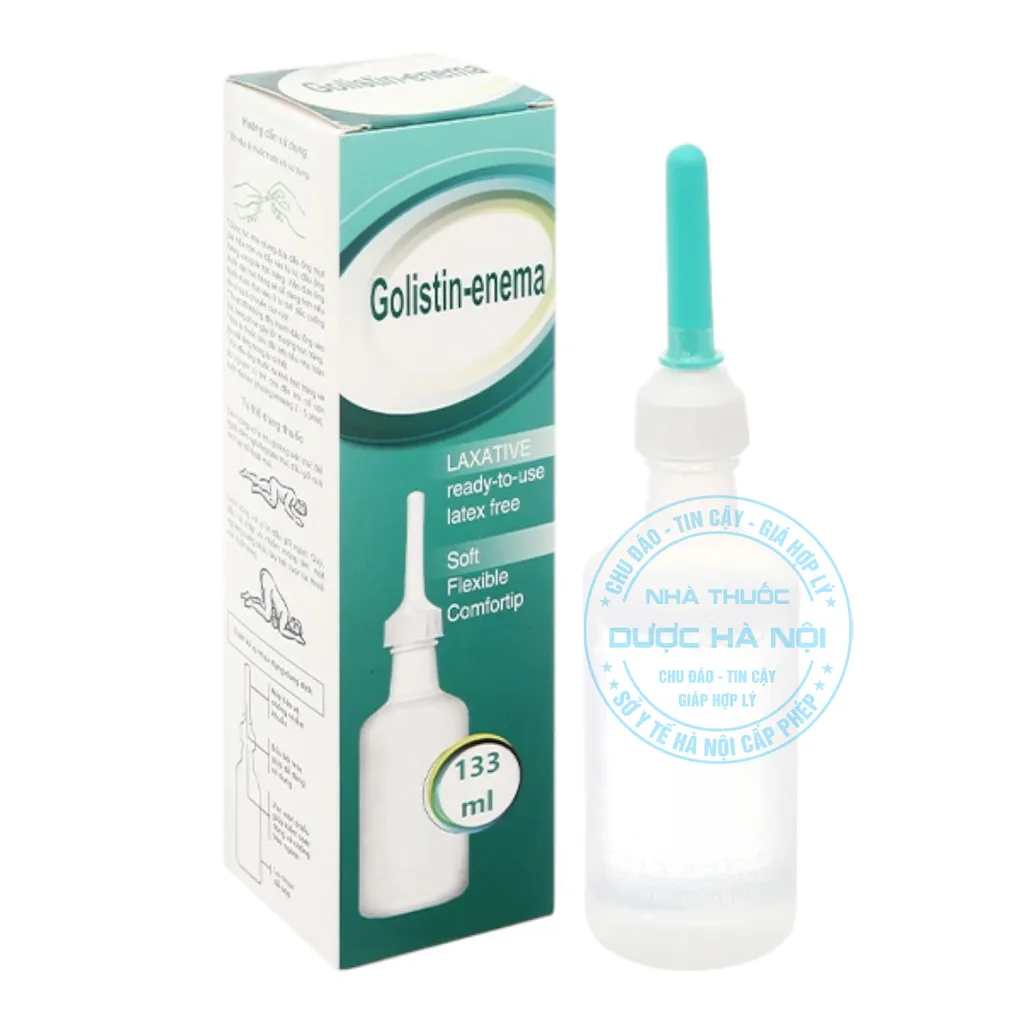 Dung dịch Golistin Enema