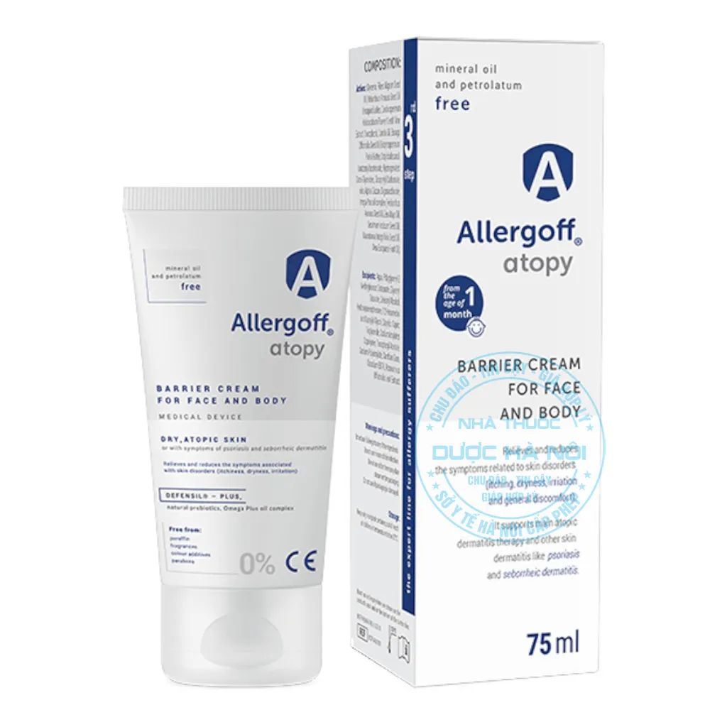 Kem dưỡng ẩm Allergoff Atopy Cream