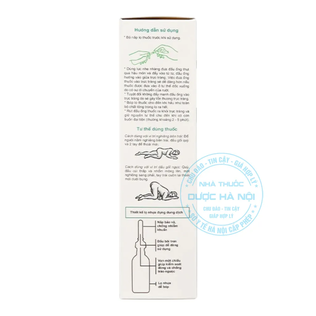 Dung dịch Golistin Enema