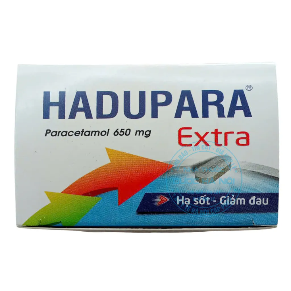 Thuốc Hadupara Extra 650mg