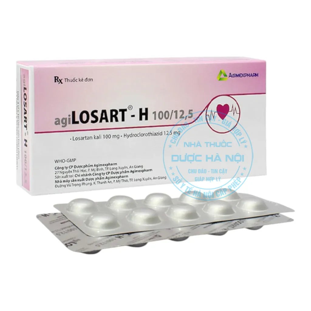 Thuốc AgiLosart-H 100/12.5