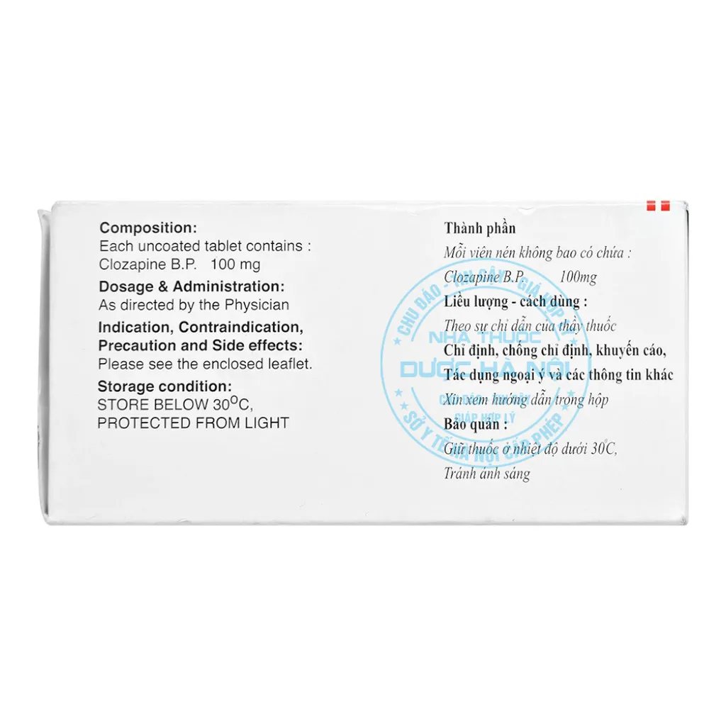 Thuốc Clozapyl 100