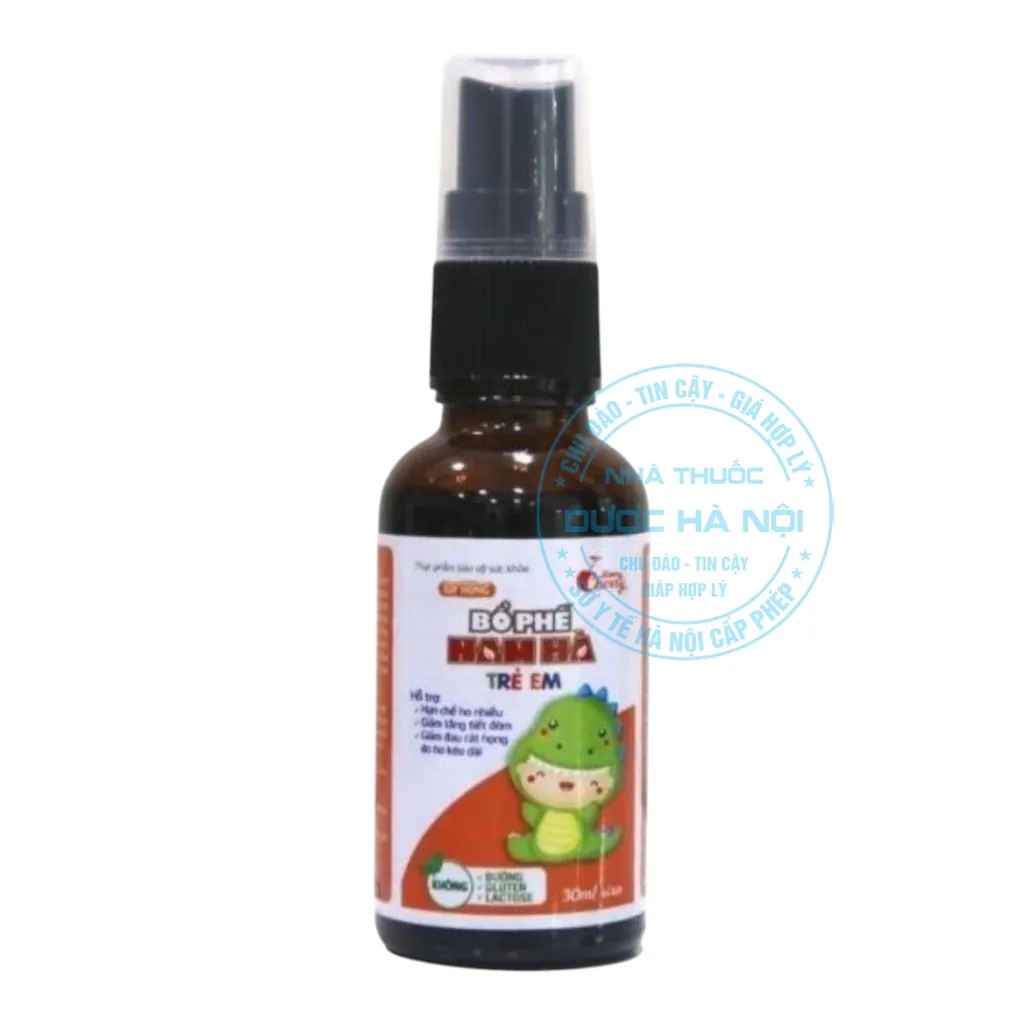Xịt họng Bổ Phế Nam Hà trẻ em