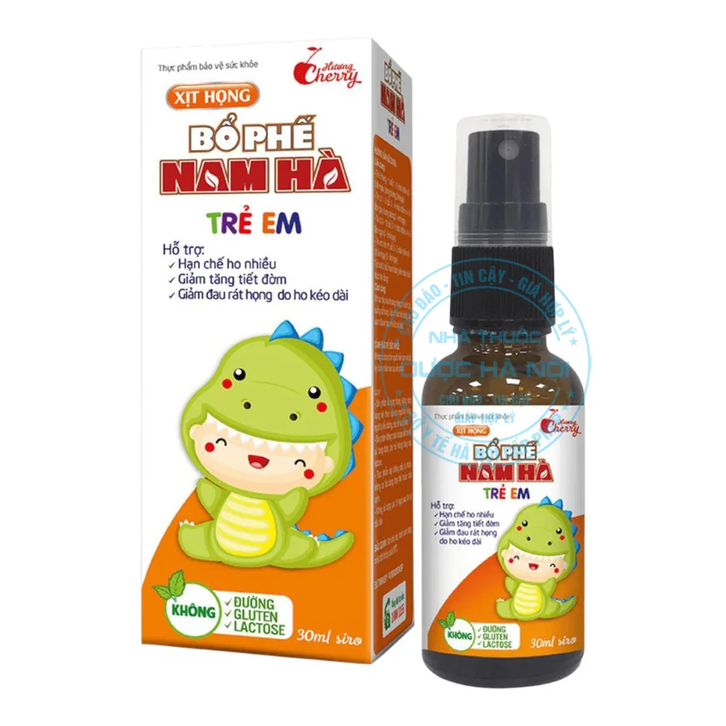 Xịt họng Bổ Phế Nam Hà trẻ em
