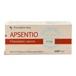 Thuốc Apsentio 4mg