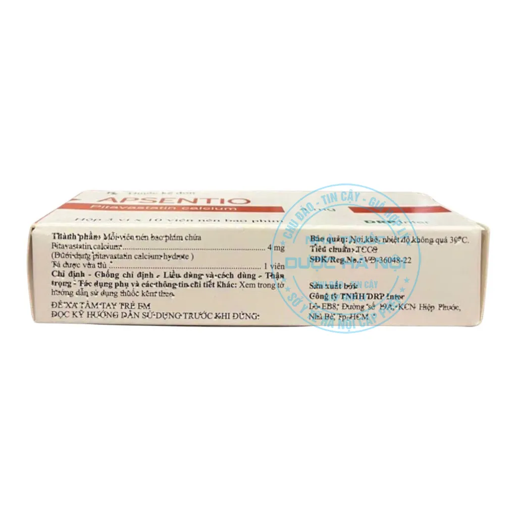Thuốc Apsentio 4mg