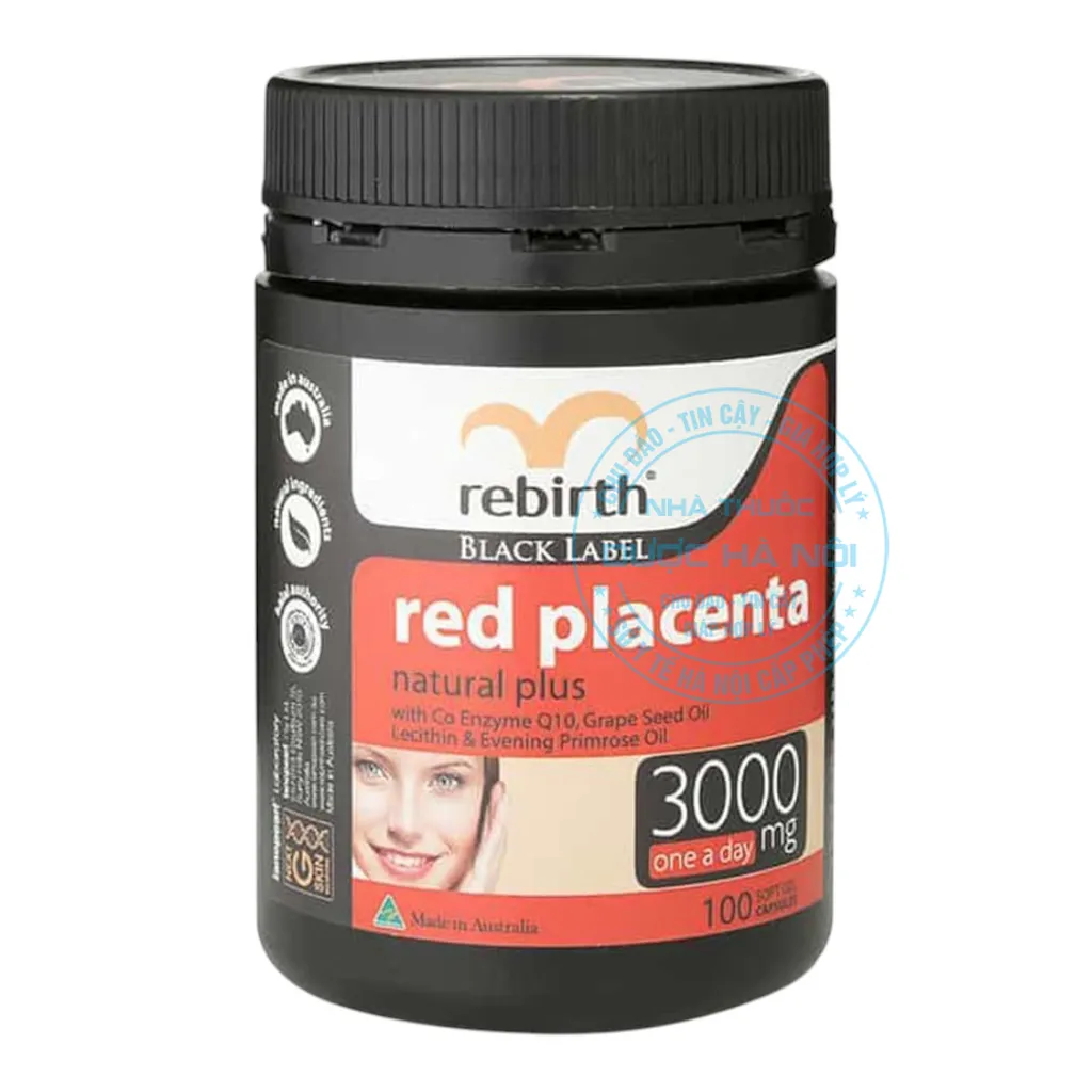 Viên uống Nhau Thai Cừu Đỏ Rebirth Red Placenta