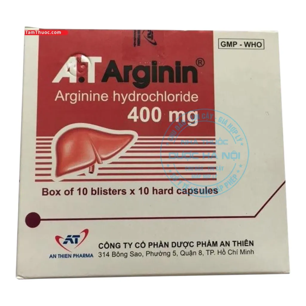 Thuốc A.T Arginin 400mg