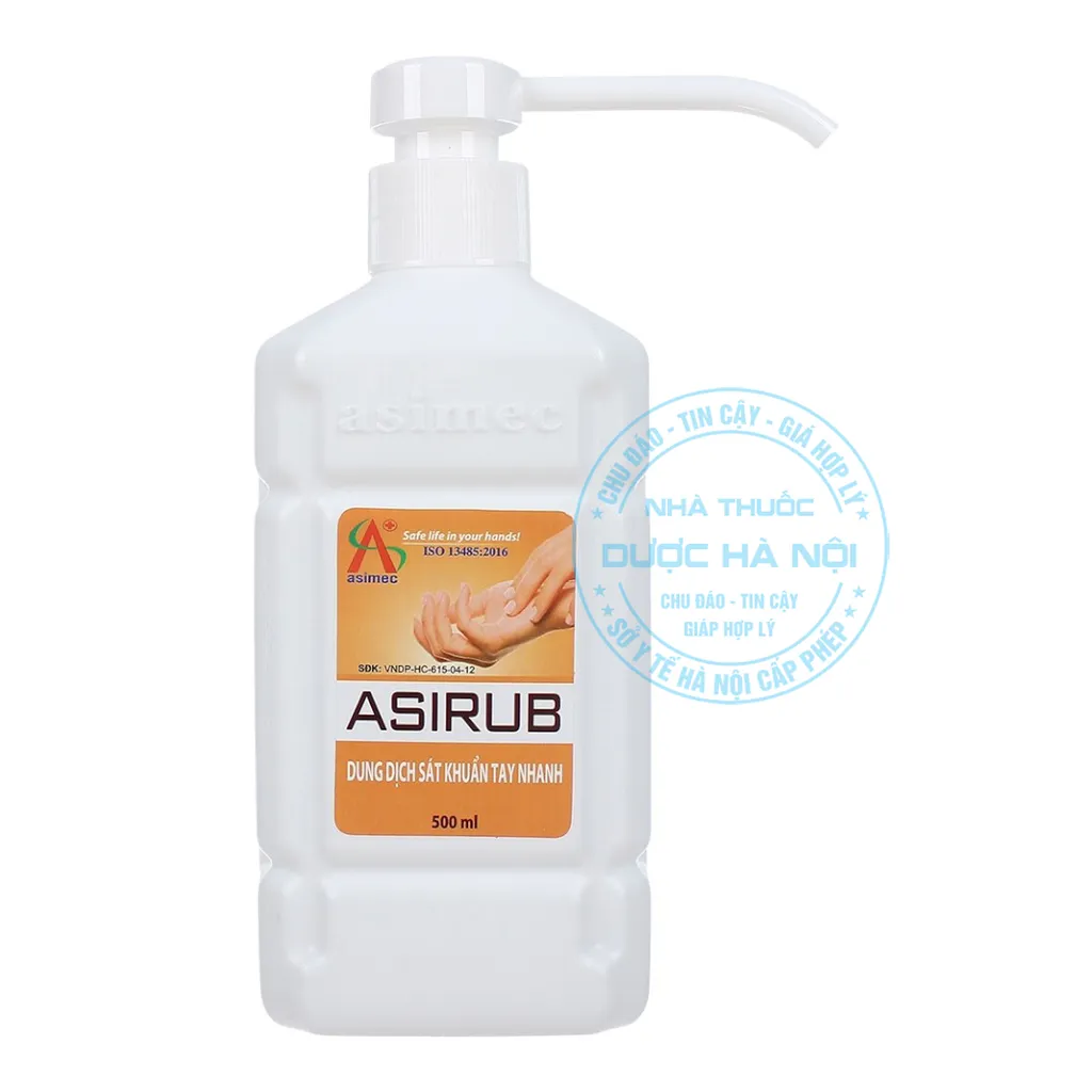 Dung dịch rửa tay khô Asirub