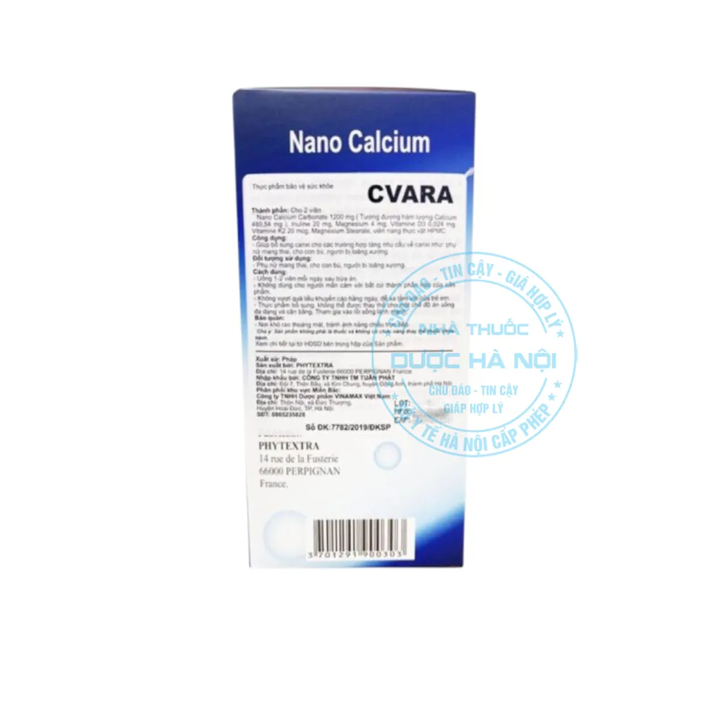 Viên uống CVARA Nano Calcium