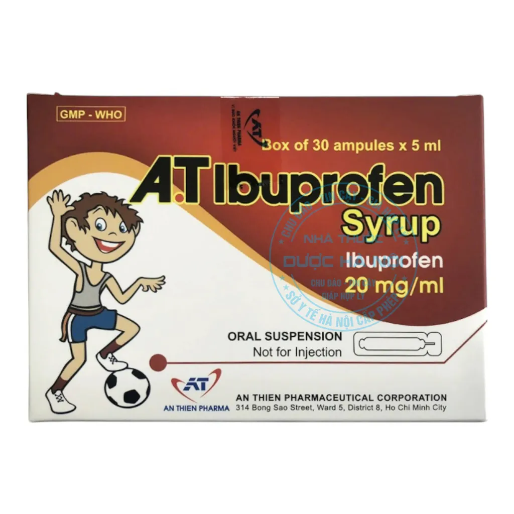 Siro A.T Ibuprofen 100mg