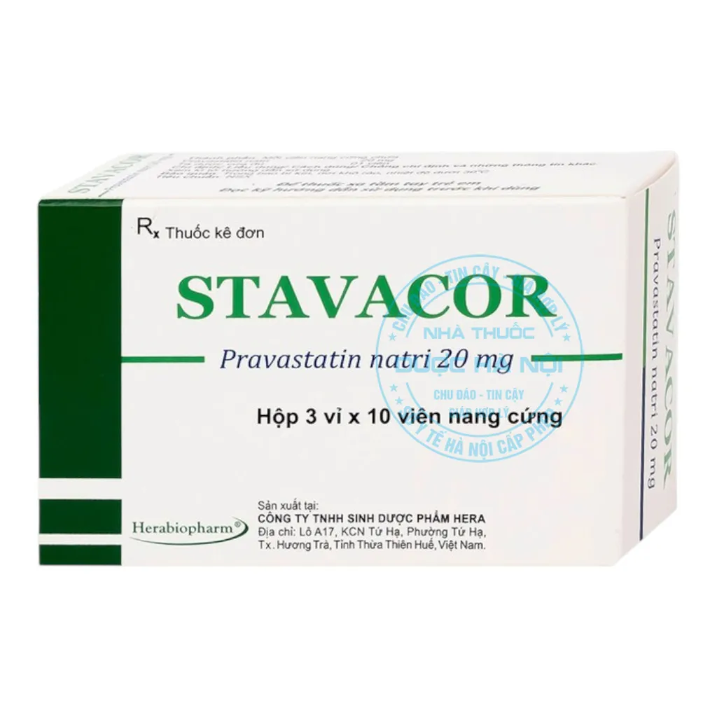 Thuốc Stavacor 20mg