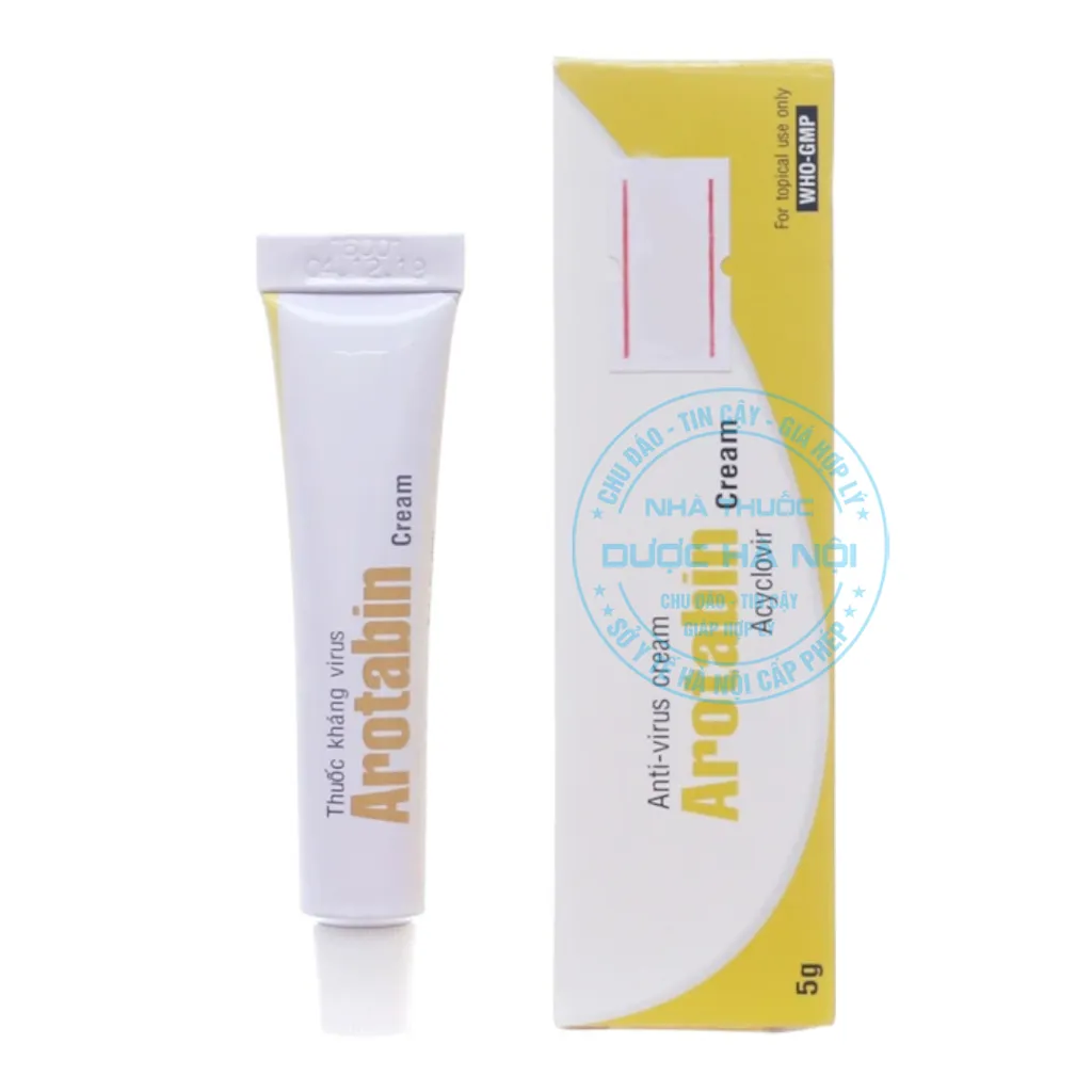 Thuốc Arotabin Cream