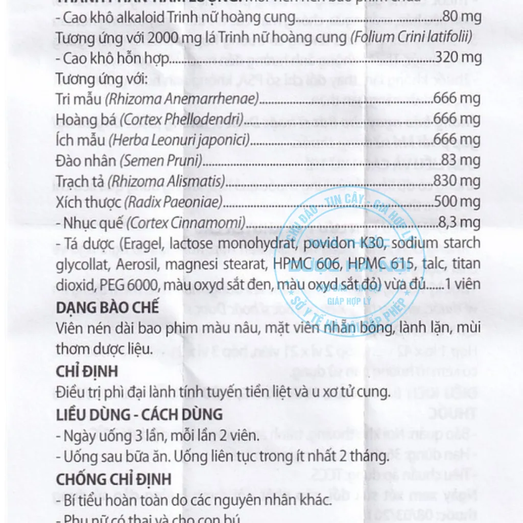 Thuốc Tadimax Danapha