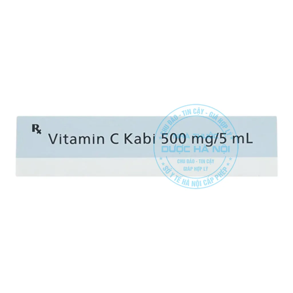 Thuốc Vitamin C Kabi 500mg/5ml