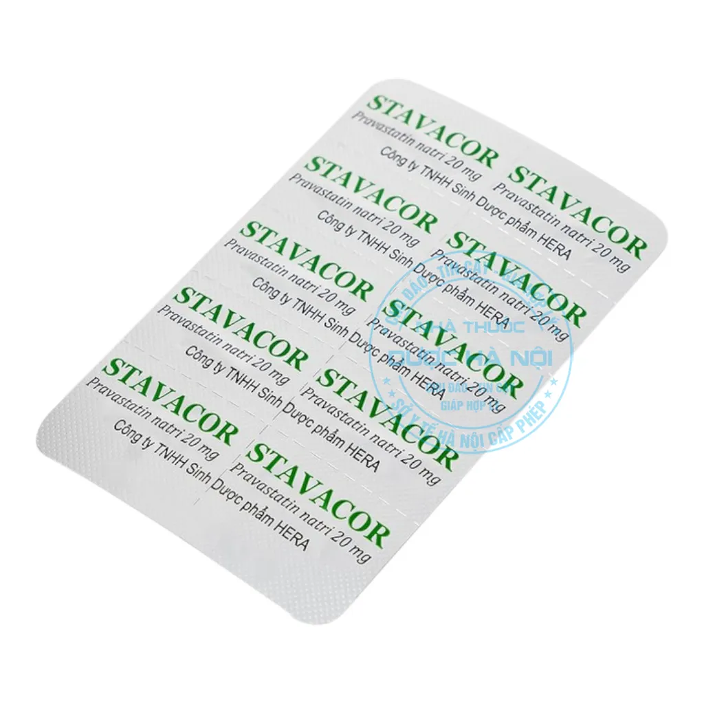 Thuốc Stavacor 20mg