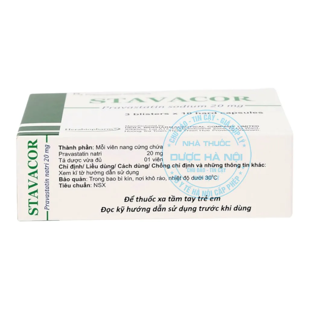 Thuốc Stavacor 20mg