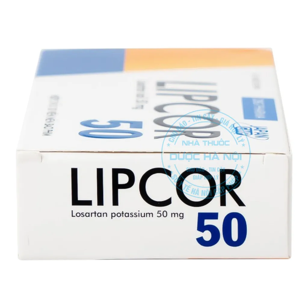 Thuốc Lipcor 50