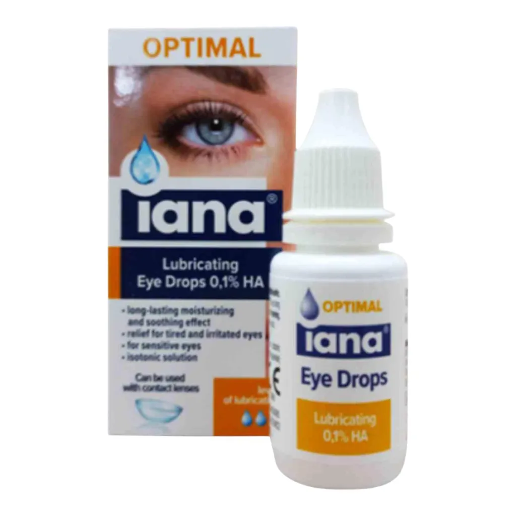 Nhỏ mắt IANA Lubricating Eye Drops 0.1%