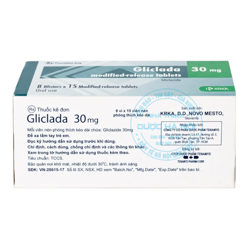 Thuốc Gliclada 30mg