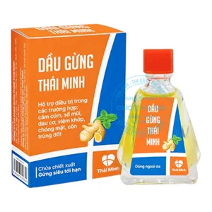 Dầu Gừng Thái Minh hỗ trợ chăm sóc sức khỏe, giảm đau, làm dịu các tổn thương ngoài da